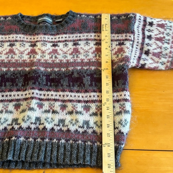 Vintage Maurices Mohair Blend cat bunny crop sweater - Picture 6 of 6